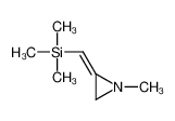 trimethyl-[(1-methylaziridin-2-ylidene)methyl]silane_65665-43-2