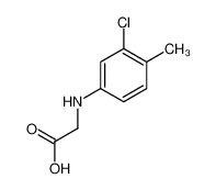 2-(3-chloro-4-methylanilino)acetic acid_66115-56-8