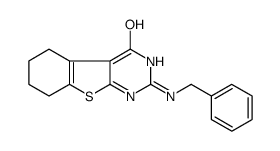 2-(benzylamino)-5,6,7,8-tetrahydro-3H-[1]benzothiolo[2,3-d]pyrimidin-4-one_66607-49-6