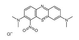 7-(Dimethylamino)-N,N-dimethyl-4-nitro-3H-phenothiazin-3-iminium chloride_6722-15-2