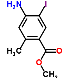 Methyl 4-amino-5-iodo-2-methylbenzoate_672293-33-3