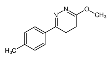 Pyridazine, 4,5-dihydro-3-methoxy-6-(4-methylphenyl)-_675602-99-0