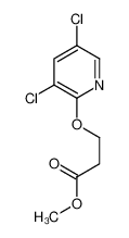 methyl 3-(3,5-dichloropyridin-2-yl)oxypropanoate_67563-84-2