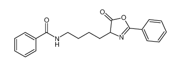 Benzamide, N-[4-(4,5-dihydro-5-oxo-2-phenyl-4-oxazolyl)butyl]-_67565-17-7
