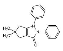 5,5-dimethyl-1,2-diphenyl-1,4,5,6-tetrahydrocyclopenta[c]pyrazol-3(2H)-one_67566-23-8