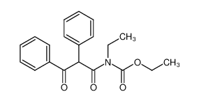 ethyl-(3-oxo-2,3-diphenyl-propionyl)-carbamic acid ethyl ester_67566-31-8