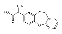 2-(10,11-dihydrodibenzo[b,f]oxepin-2-yl)-propionic acid_67578-43-2