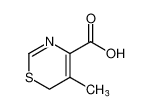 6H-1,3-Thiazine-4-carboxylic acid, 5-methyl-_67580-41-0