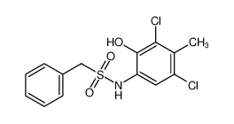 N-(3,5-dichloro-2-hydroxy-4-methylphenyl)-1-phenylmethanesulfonamide_675851-03-3