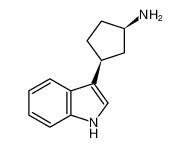 rel-(1R,3S)-3-(1H-indol-3-yl)cyclopentan-1-amine_675879-58-0
