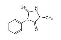 (S)-5-methyl-3-phenyl-2-selenoxoimidazolidin-4-one_67591-31-5