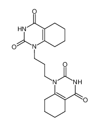 5,6,7,8,5',6',7',8'-octahydro-1H,1'H-1,1'-propane-1,3-diyl-bis-quinazoline-2,4-dione_67603-05-8