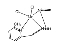 Mn(6-methyl-2-pyridinecarboxaldehyde 2'-pyridylhydrazone)Cl2_67610-92-8