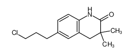 6-(3-chloro-propyl)-3,3-dimethyl-3,4-dihydro-1H-quinolin-2-one_676116-64-6