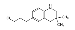 6-(3-chloro-propyl)-3,3-dimethyl-1,2,3,4-tetrahydro-quinoline_676116-92-0