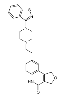 8-(2-(4-(benzo[d]isothiazol-3-yl)piperazin-1-yl)ethyl)-3,5-dihydrofuro[3,4-c]quinolin-4(1H)-one_676118-15-3