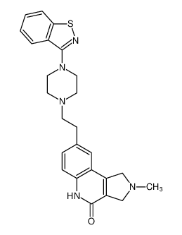 8-(2-(4-(benzo[d]isothiazol-3-yl)piperazin-1-yl)ethyl)-2-methyl-1,2,3,5-tetrahydro-4H-pyrrolo[3,4-c]quinolin-4-one_676118-27-7