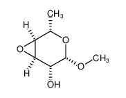 methyl 3,4-anhydro-6-deoxy-β-L-altropyranoside_676127-54-1