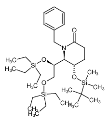 (1'S,5S,6S)-1-benzyl-6-(1,2-bis(triethylsilanyloxy)ethyl)-5-(tert-butyldimethylsilanyloxy)piperidin-2-one CAS:676144-78-8 manufacturer & supplier