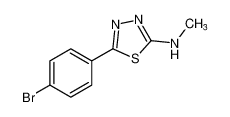 1,3,4-Thiadiazol-2-amine, 5-(4-bromophenyl)-N-methyl-_676152-55-9