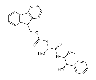 (9H-fluoren-9-yl)methyl ((S)-1-(((1R,2S)-1-hydroxy-1-phenylpropan-2-yl)amino)-1-oxopropan-2-yl)carbamate_676165-29-0