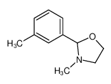 3-methyl-2-(3-methylphenyl)-1,3-oxazolidine_67625-12-1