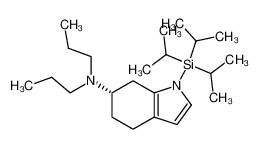 (S)-6-dipropylamino-1-triisopropylsilyl-4,5,6,7-tetrahydro-1H-indole_676262-60-5