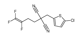 Propanedinitrile, [(5-chloro-2-thienyl)methyl](3,4,4-trifluoro-3-butenyl)-_676274-62-7