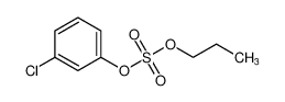 Sulfuric acid, 3-chlorophenyl propyl ester_67628-67-5