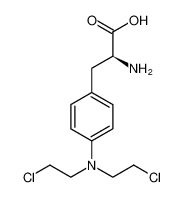 (S)-2-amino-3-(4-(bis(2-chloroethyl-1,2-14C2)amino)phenyl)propanoic acid_67629-99-6