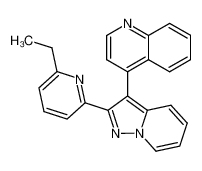 4-[2-(6-ethyl-pyridin-2-yl)-pyrazolo[1,5-a]pyridin-3-yl]-quinoline_676343-90-1