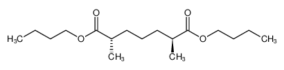 Heptanedioic acid, 2,6-dimethyl-, dibutyl ester, (2S,6S)-_676349-53-4