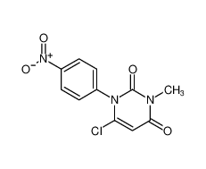 2,4(1H,3H)-Pyrimidinedione, 6-chloro-3-methyl-1-(4-nitrophenyl)-_676350-99-5