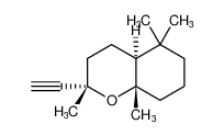 (2S,4aS,8aS)-2-ethynyl-2,5,5,8a-tetramethyloctahydro-2H-chromene_676362-90-6