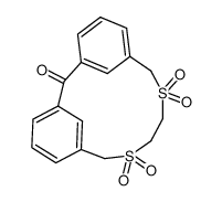 9,9,12,12-Tetraoxo-9λ6,12λ6-dithia-tricyclo[12.3.1.13,7]nonadeca-1(17),3(19),4,6,14(18),15-hexaen-2-one_67638-67-9