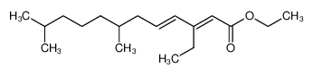 ethyl 3-ethyl-7,11-dimethyldodeca-2,4-dienoate_67639-81-0