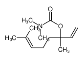 3,7-dimethylocta-1,6-dien-3-yl N,N-dimethylcarbamate_67643-70-3