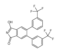 5,6-bis[3-(trifluoromethyl)phenyl]isoindole-1,3-dione_676449-35-7
