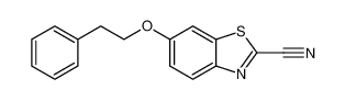 2-Benzothiazolecarbonitrile, 6-(2-phenylethoxy)-_676460-24-5