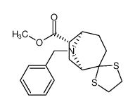 rel-methyl (1R,5R,6S)-8-benzyl-8-azaspiro[bicyclo[3.2.1]octane-2,2'-[1,3]dithiolane]-6-carboxylate_676466-23-2