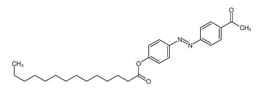 [4-[(4-acetylphenyl)diazenyl]phenyl] tetradecanoate_67647-58-9