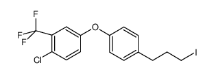 1-chloro-4-(4-(3-iodopropyl)phenoxy)-2-(trifluoromethyl)benzene_676482-56-7