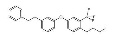 1-(3-iodopropyl)-4-(3-phenethylphenoxy)-2-(trifluoromethyl)benzene_676482-59-0