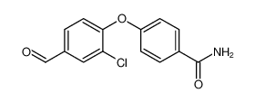 Benzamide, 4-(2-chloro-4-formylphenoxy)-_676500-22-4