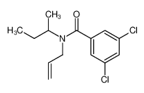N-Allyl-N-sec-butyl-3,5-dichloro-benzamide_67651-90-5