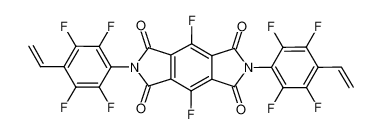 4,8-difluoro-2,6-bis(2,3,5,6-tetrafluoro-4-vinylphenyl)pyrrolo[3,4-f]isoindole-1,3,5,7(2H,6H)-tetraone_676515-10-9