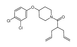 4-(3,4-dichlorophenoxy)-1-[1-oxo-2-(2-propenyl)-4-pentenyl]piperidine_676517-51-4
