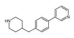 Pyridine, 3-[4-(4-piperidinylmethyl)phenyl]-_676528-72-6