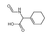 2-(cyclohex-1-en-1-yl)-2-formamidoacetic acid_67654-40-4