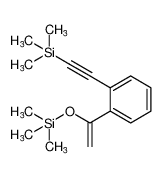 Silane, trimethyl[[1-[2-[(trimethylsilyl)ethynyl]phenyl]ethenyl]oxy]-_676541-16-5